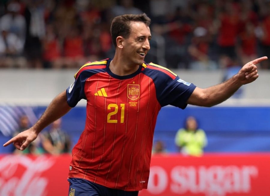 GOLEADOR. Mikel Oyarzabal tuvo un gran partido.