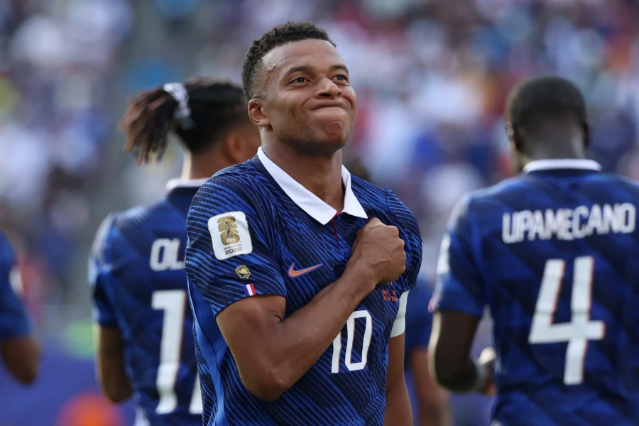 Mbapp&eacute;, la super figura del Seleccionado franc&eacute;s. (FOTO AP)