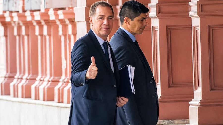 EN LA CASA ROSADA. El nuevo jefe de Gabinete, Diego Santili.