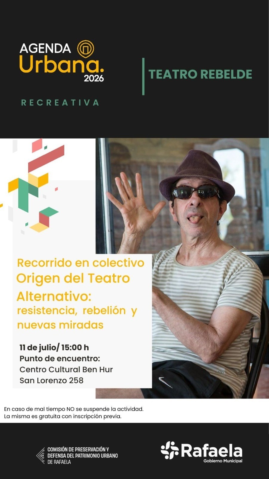 Quienes deseen participar deber&aacute;n inscribirse previamente.