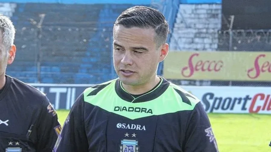 DESIGNADO. El &aacute;rbitro Fabricio Llobet.