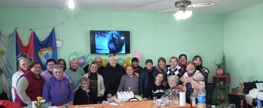 Encuentro y alegría en la celebración.