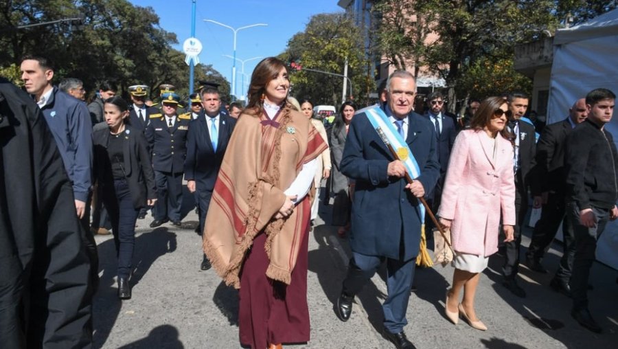 DISTANCIAMIENTO CON EL GOBIERNO. Tras permanecer en Tucum&aacute;n luego de la vigilia por el D&iacute;a de la Independencia, Villarruel no descart&oacute; una posible candidatura presidencial en el 2027.