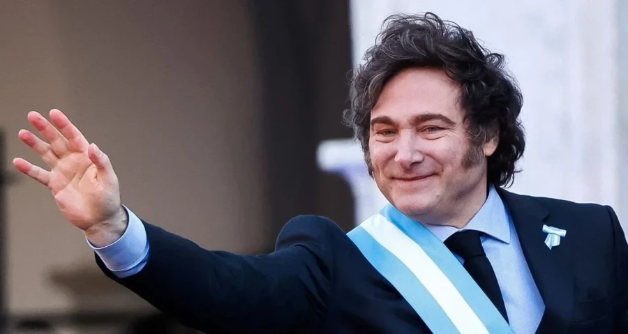 Javier Milei, presidente de la Naci&oacute;n.