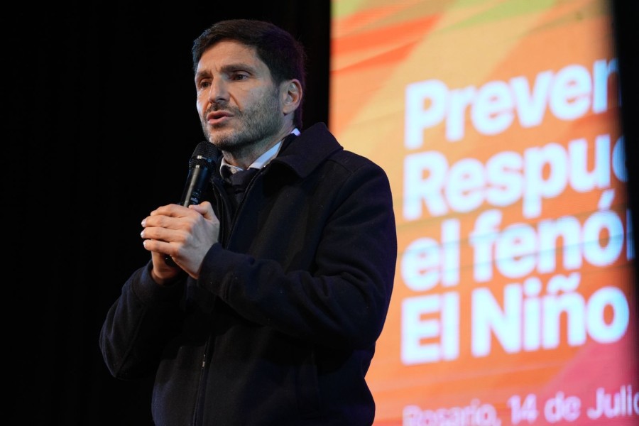 Pullaro present&oacute; las obras y la inversi&oacute;n que realiza Santa Fe para reducir el impacto del Ni&ntilde;o