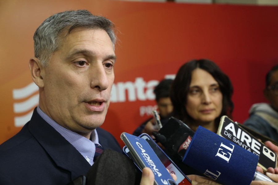 El ministro de Economía de la Provincia, Pablo Olivares.