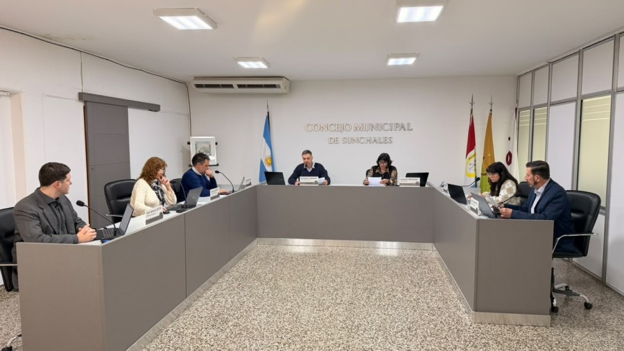 Los ediles durante el encuentro de la semana anterior.