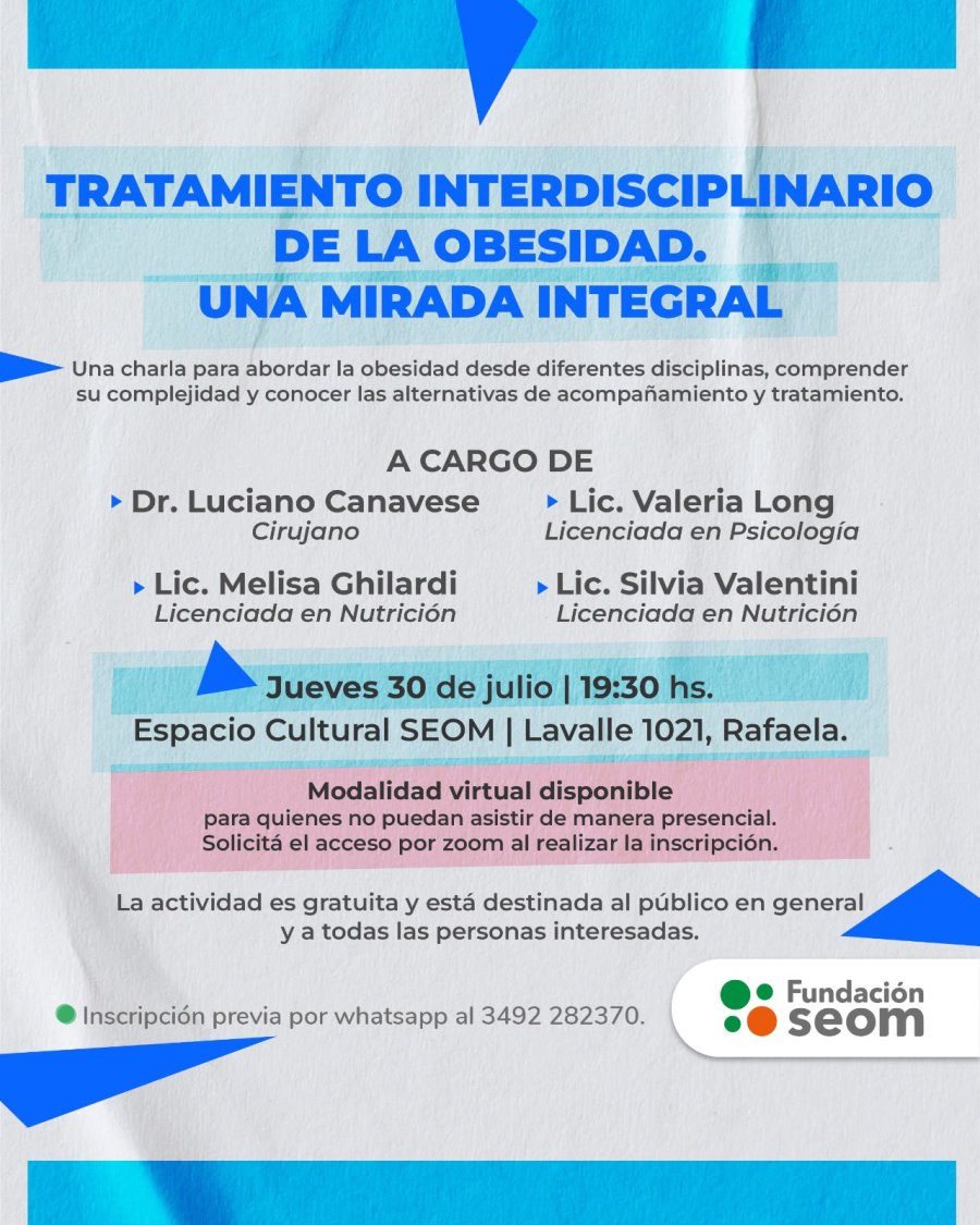ACTIVIDAD. El encuentro es gratuito y est&aacute; destinado al p&uacute;blico en general.