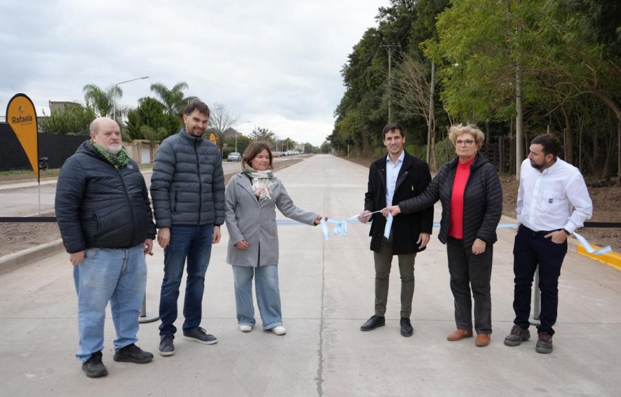 INAUGURACION. "Esta obra responde a una demanda hist&oacute;rica de los vecinos", sostuvo el intendente Viotti en su discurso.