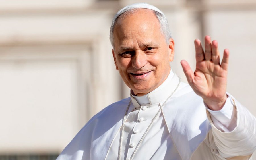 El Papa le&oacute;n XIV en el Vaticano.