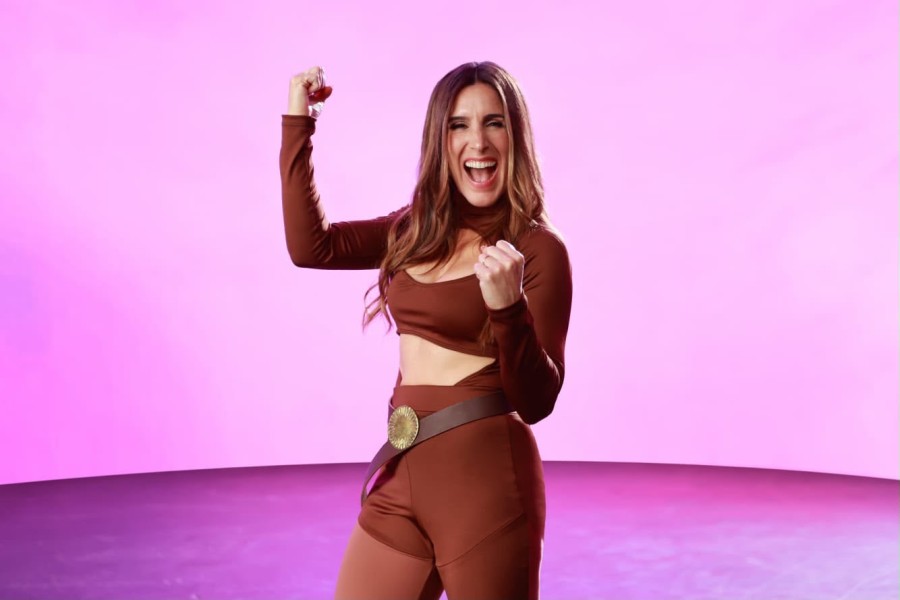 Soledad Pastorutti interpreta la canci&oacute;n de los Juegos Suramericanos.