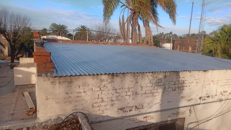 La obra que est&aacute; llevando a cabo.