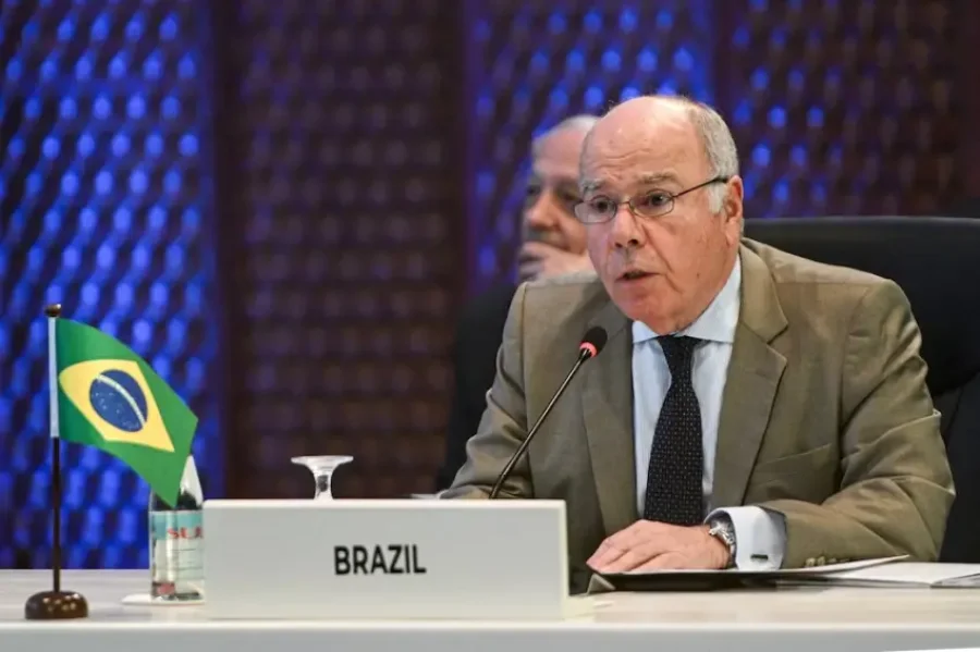 REPUDIO. El canciller de Brasil, Mauro Vieira.